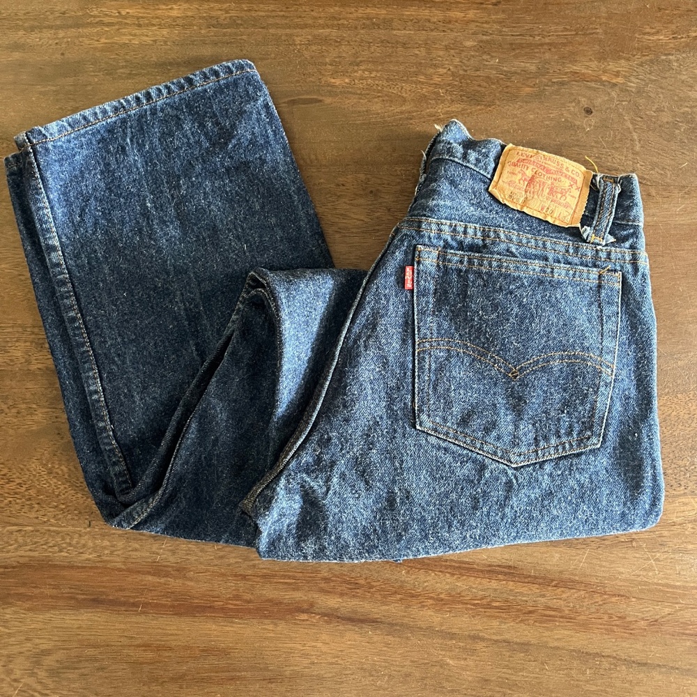 Vintage 1970s Levi’s 701Students Jeans Size 30x34